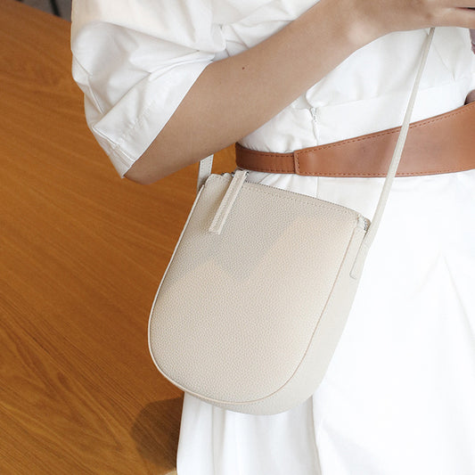 Women's Genuine Leather Design Shell Mobile Fashion Crossbody Bags