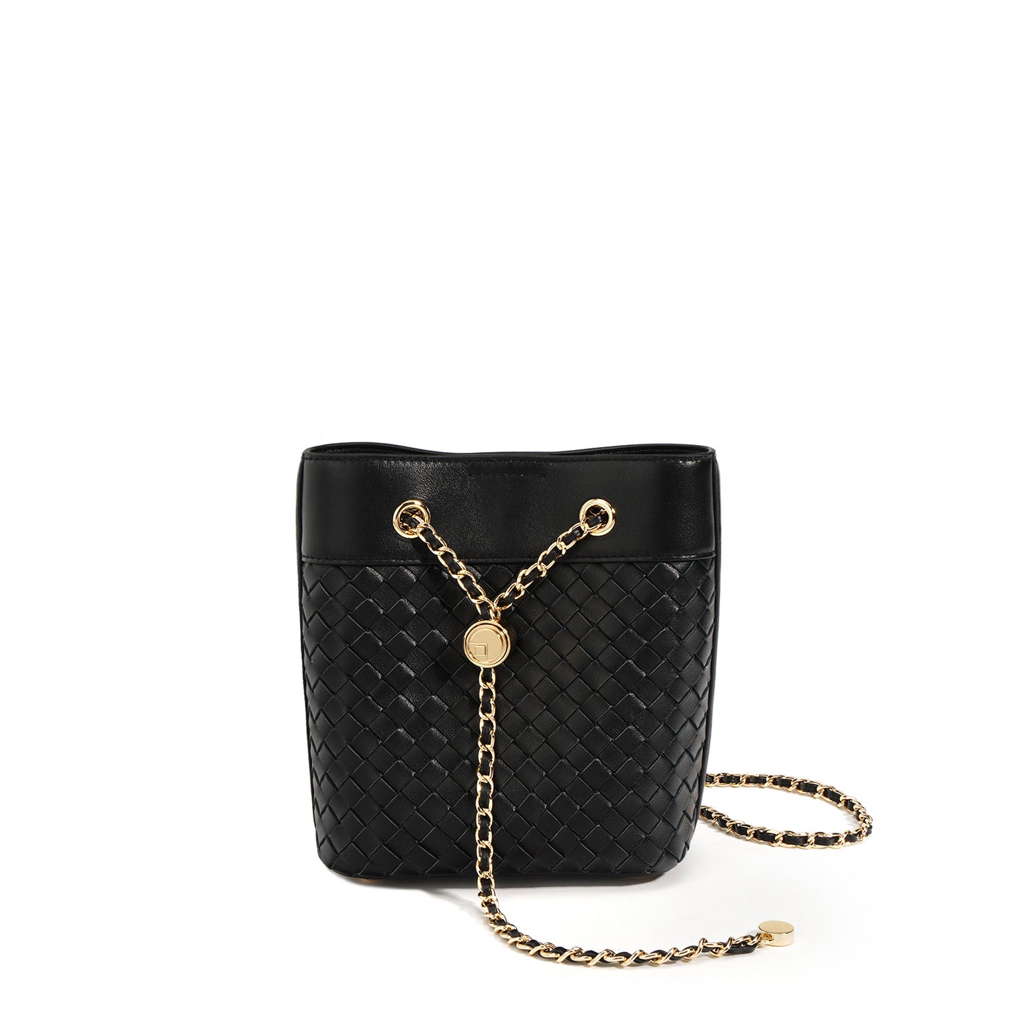 Women's Niche Design Mini Golden Balls Chain Crossbody Bags
