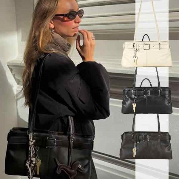 Comfortable Niche High-grade Baguette Retro Underarm Handbags