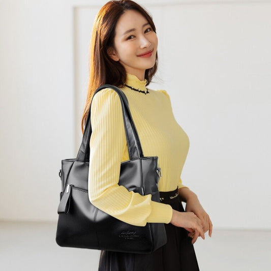 Women's Capacity Elegant Easy Matching Fashion Mom Shoulder Bags