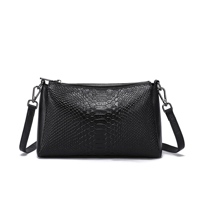 Women's Genuine Leather First Layer Cowhide Mother Crossbody Bags