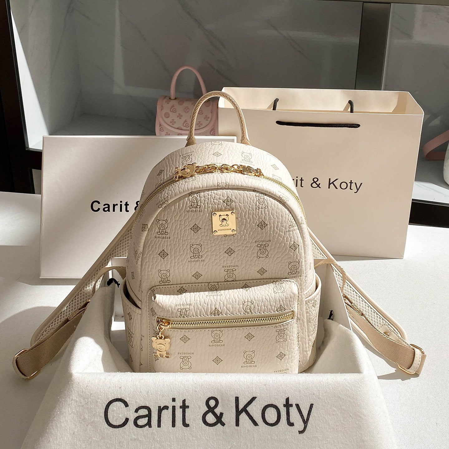 Niche Printing Commuter Fashion Large Capacity Backpacks