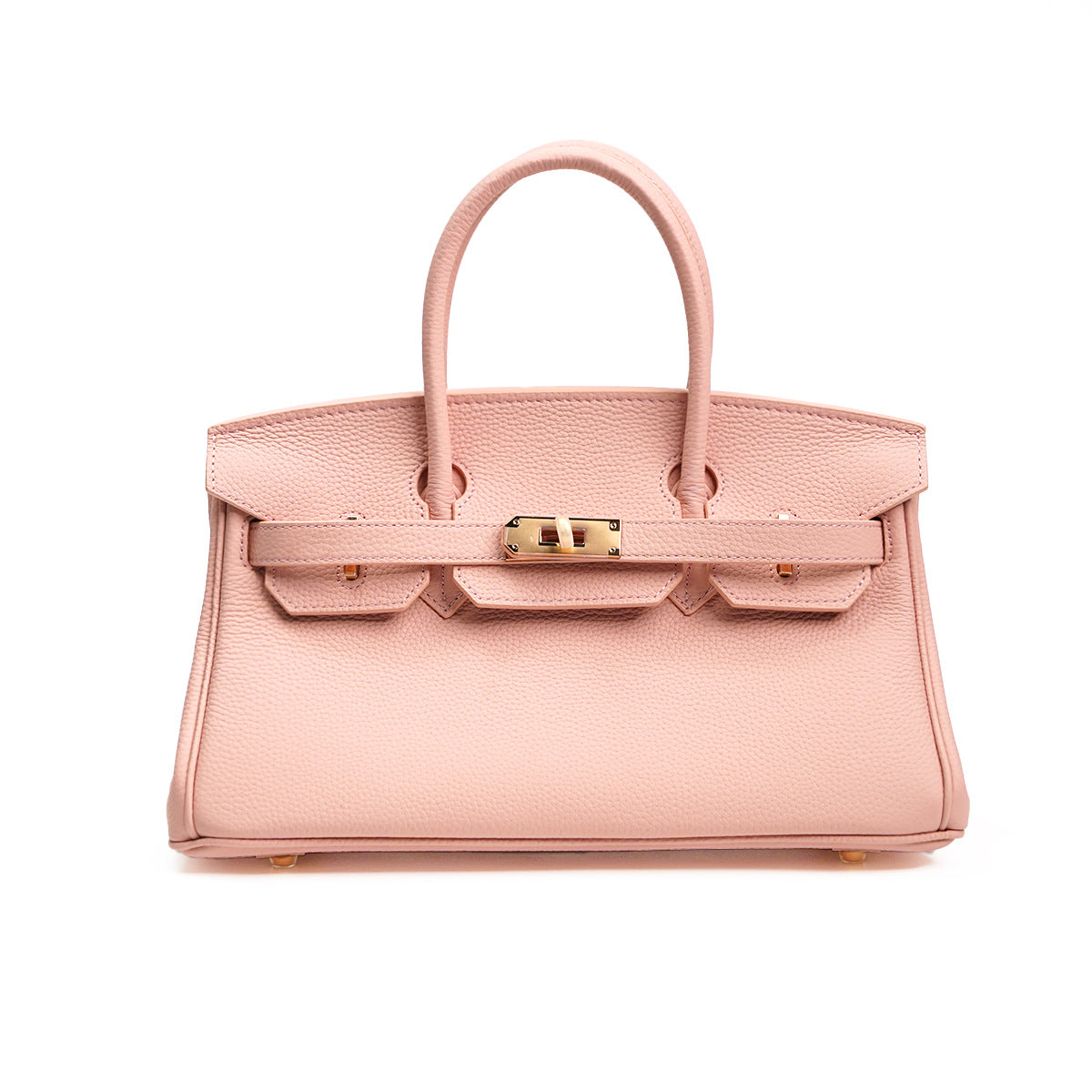 Women's Genuine Cattlehide Leather Surface Portable Horizontal Shoulder Bags