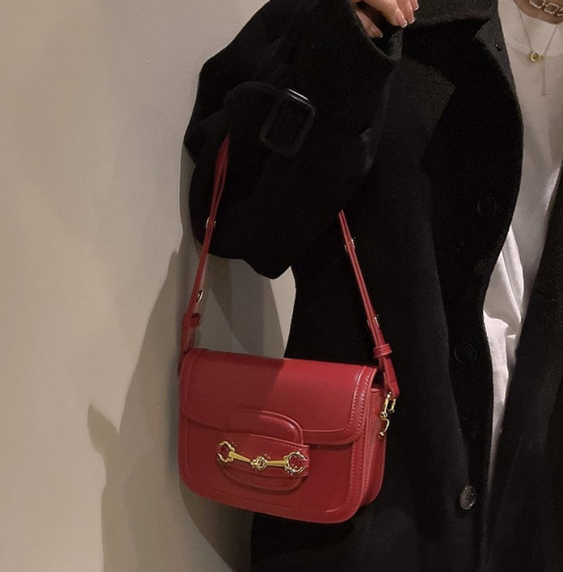 Women's Pretty Saddle Underarm Fashion Bridal Shoulder Bags