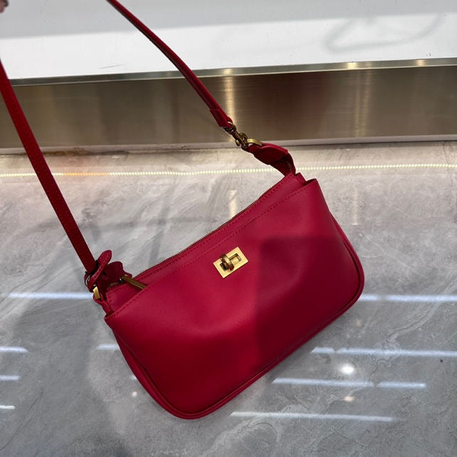 Cool Unique Genuine Leather Underarm Single Bags