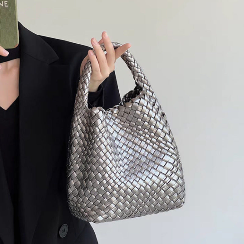 Women's Hand-woven Large Capacity Trendy Vegetable Handbags