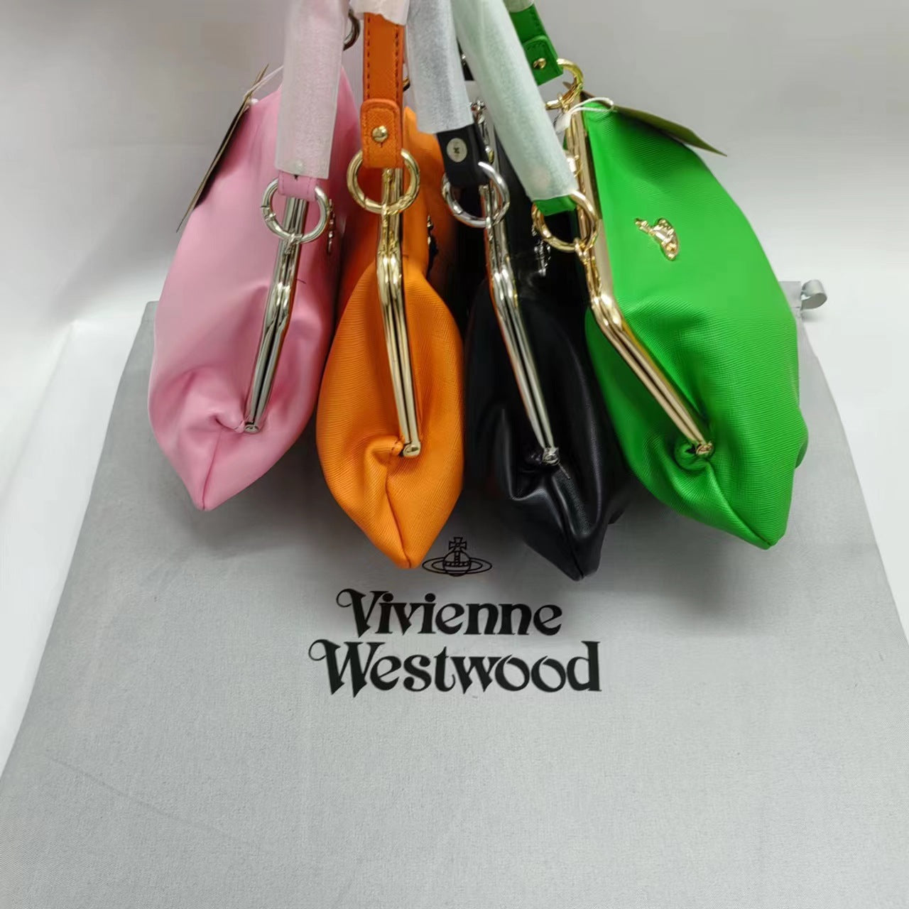 Mother's Saturn Frame Dumpling Classic Sheepskin Bags