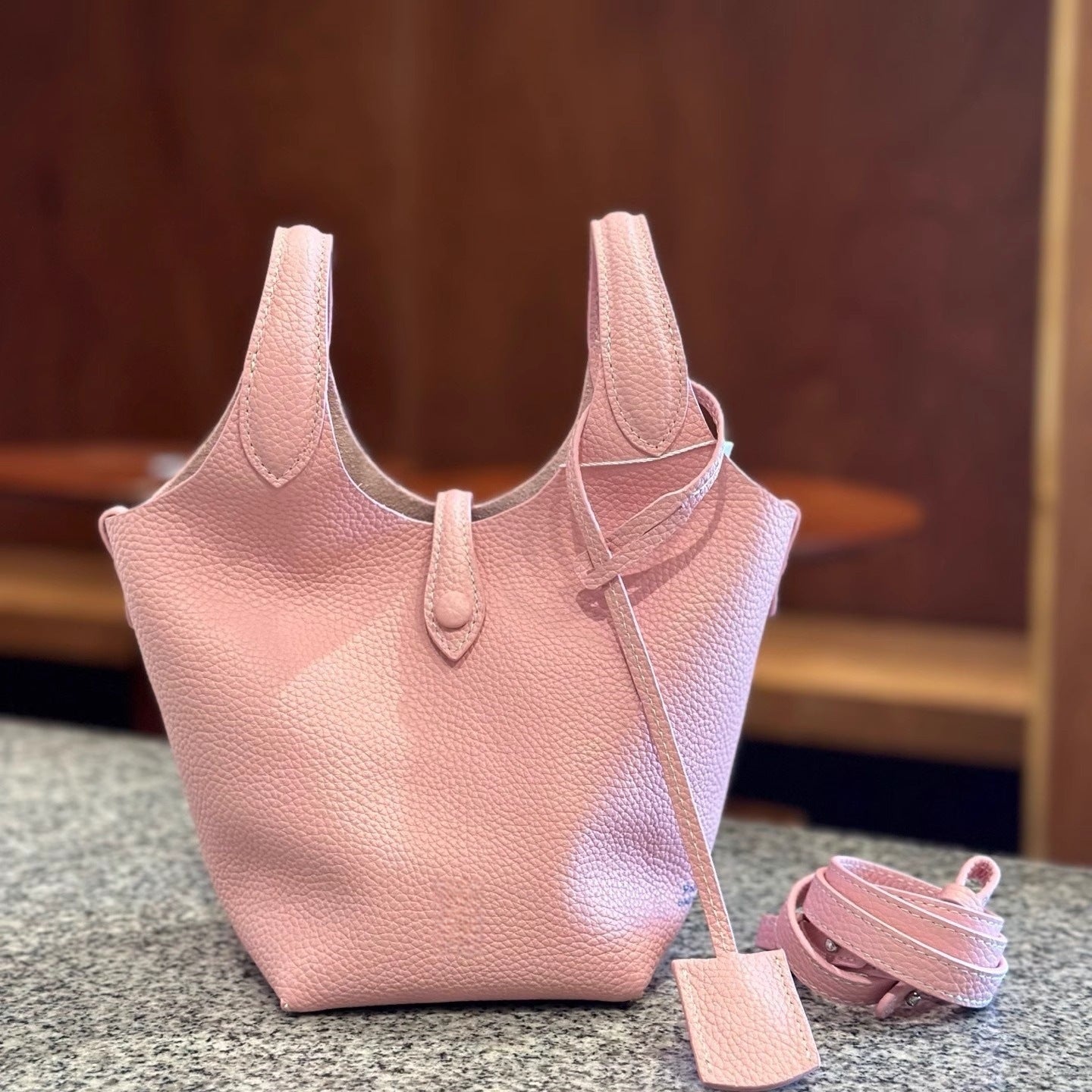 Niche Old Money Style Vegetable Basket Bucket Bags