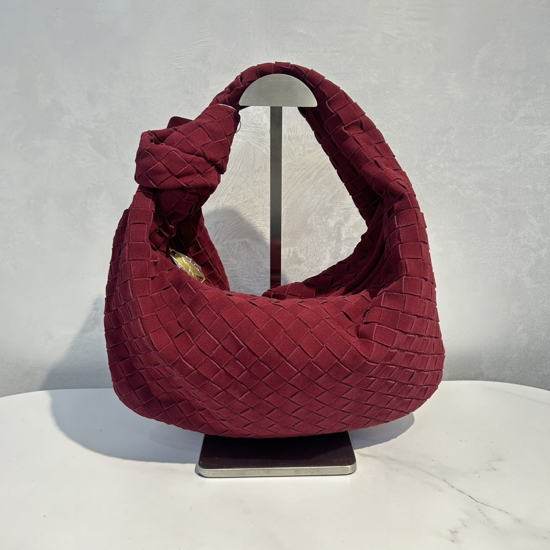 Women's Matte Leather Underarm Niche Texture Portable Bags