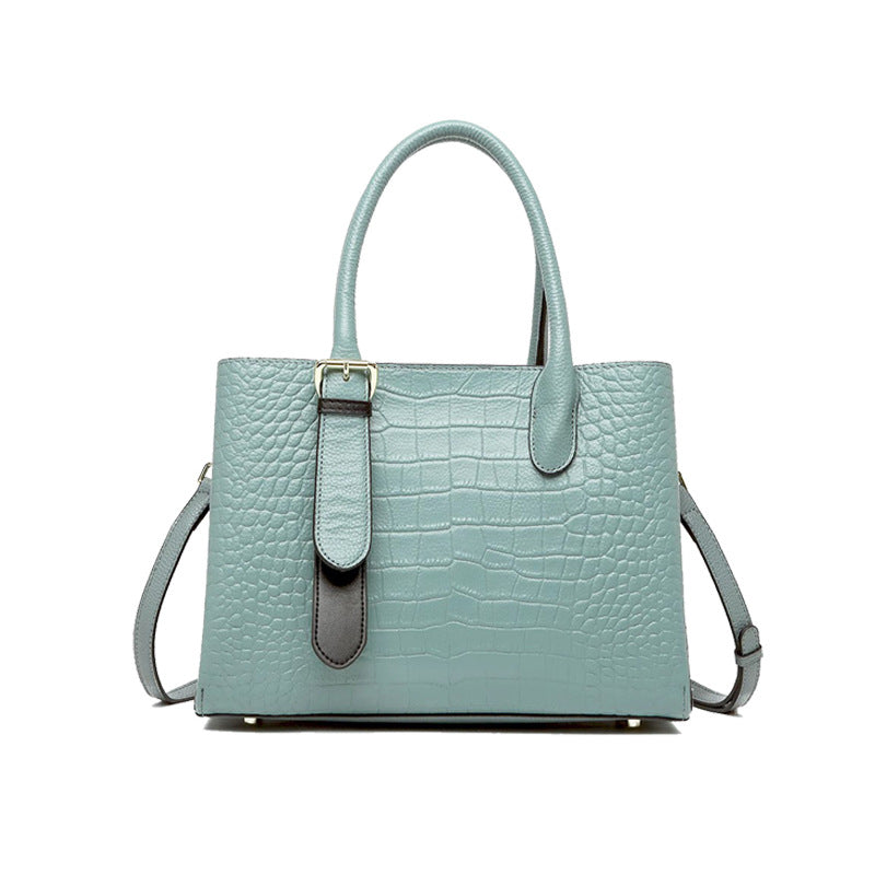 Women's Genuine Leather Fashionable Design Large Capacity Shoulder Bags