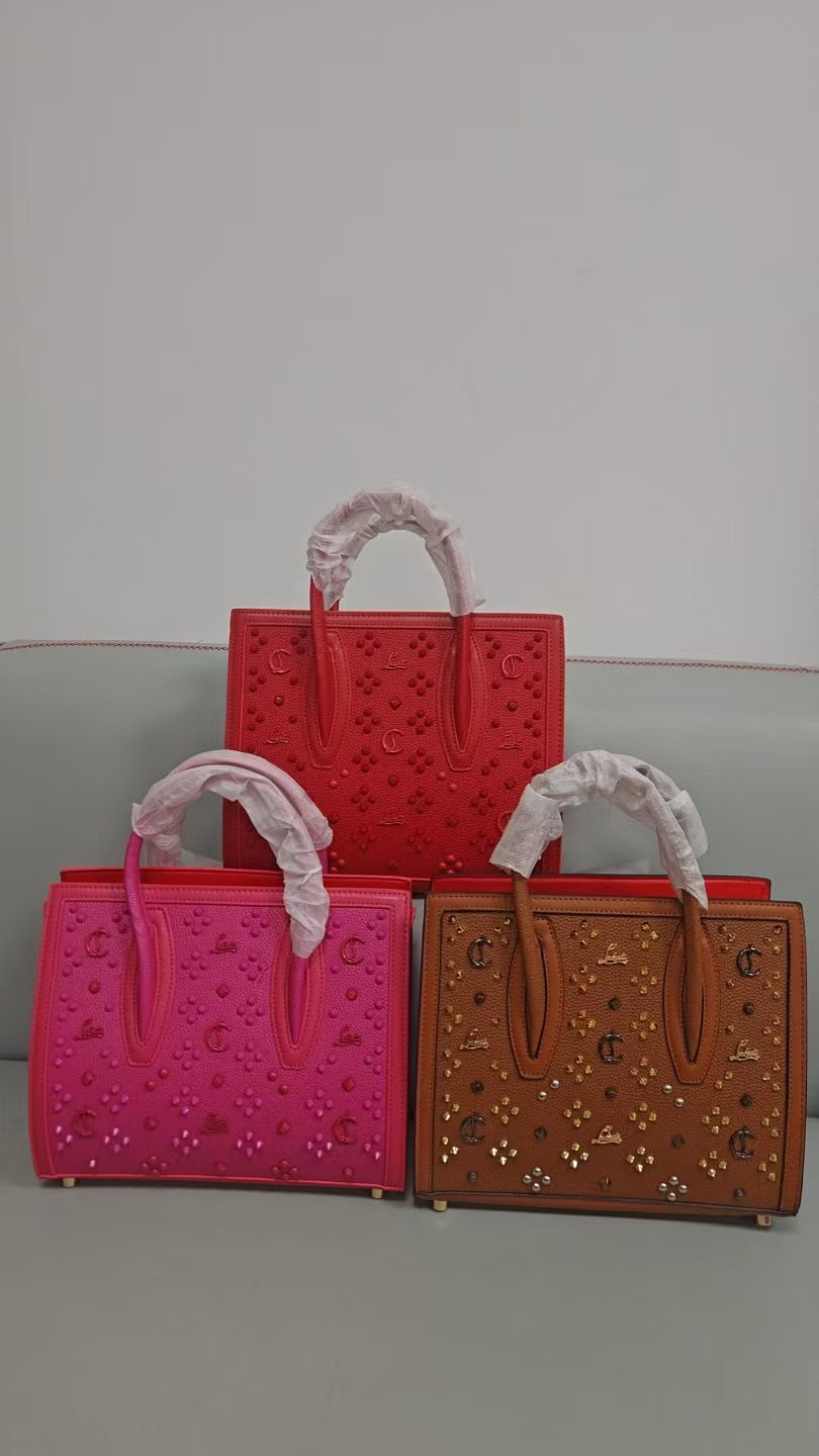 Women's Source Retro Trendy Fashion Rivet Bags