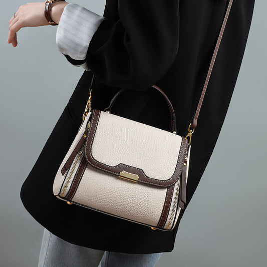 Women's Trendy High-grade Fashion Portable Genuine Leather Shoulder Bags