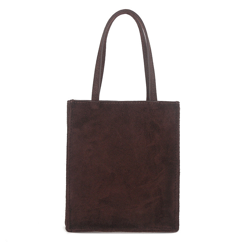 Women's Suede Large Capacity One Shopping Fashion Bags