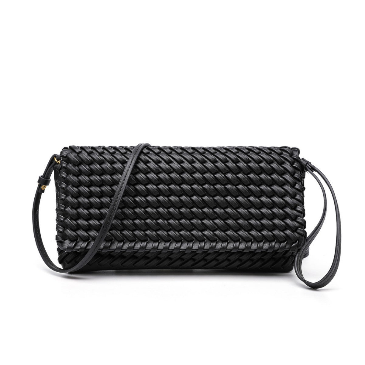 Charming Stylish Magneta Retro Long Woven Handbags