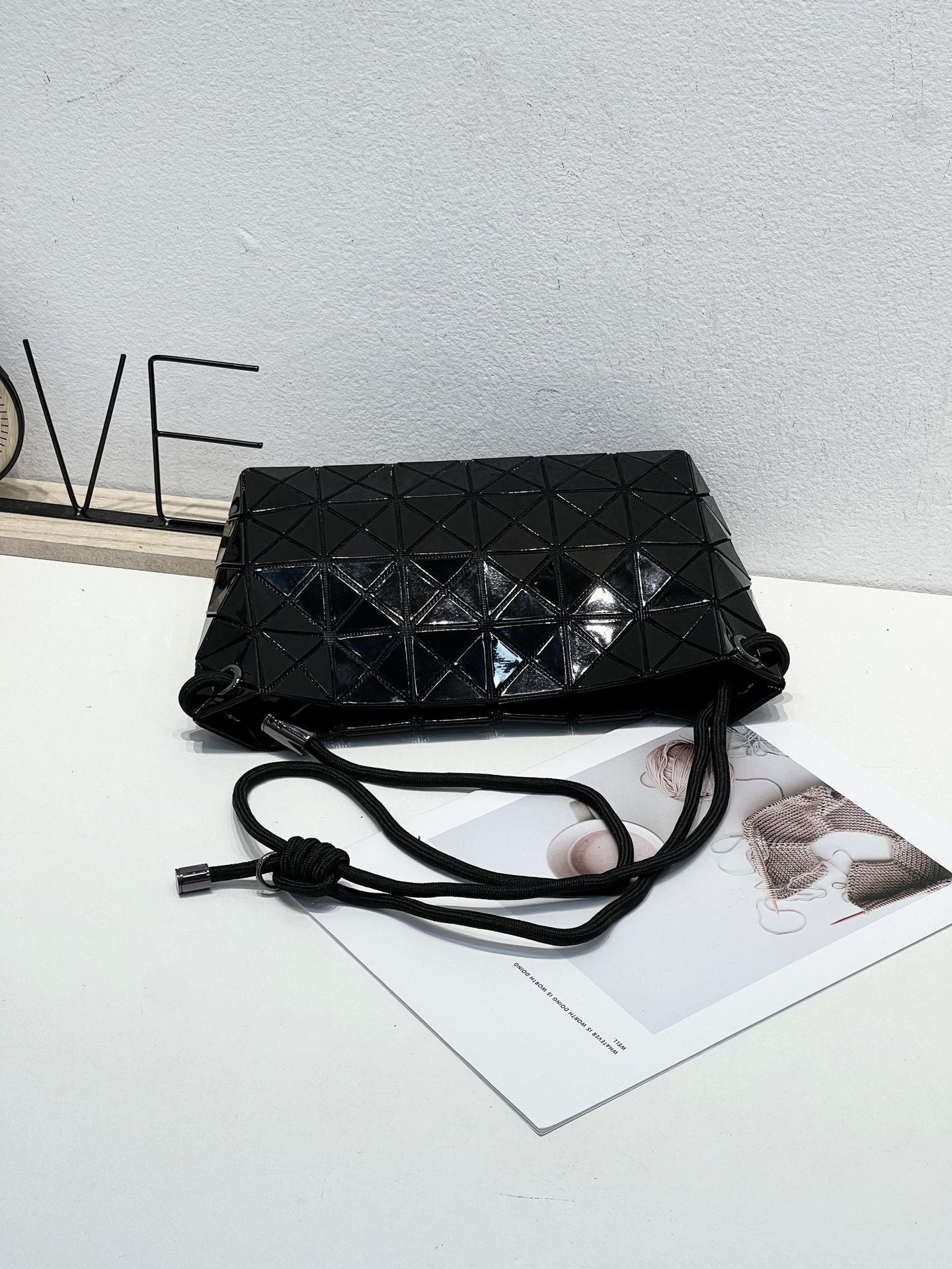 Style Pillow Drawstring Simple Versatile Stylish Crossbody Bags