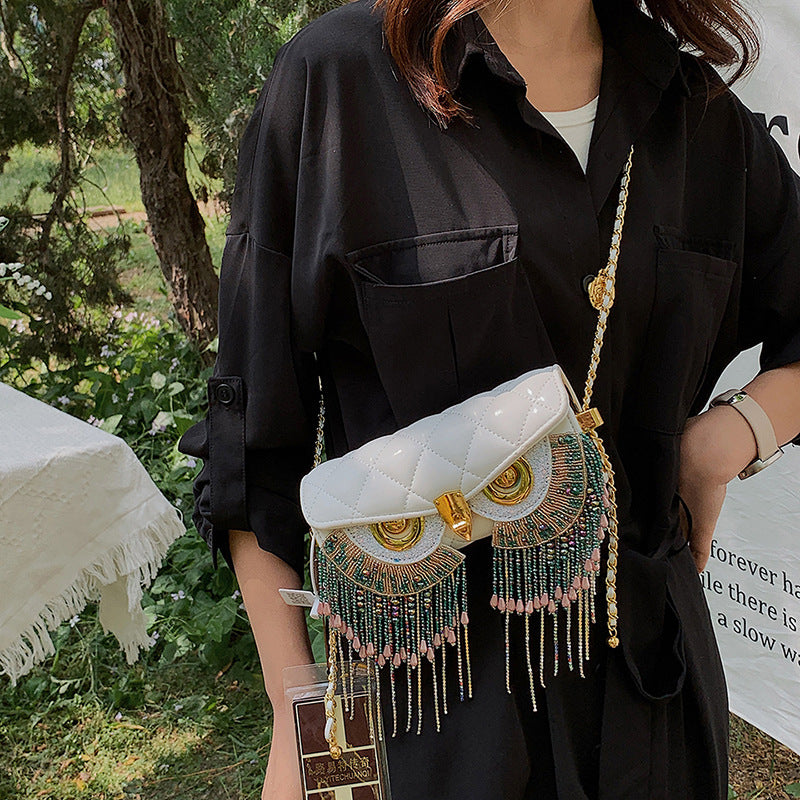 Women's Owl Style Fashion Trendy Live Broadcast Shoulder Bags
