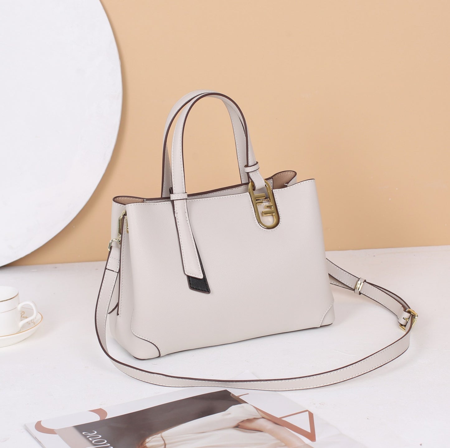 Women's Genuine Leather Fashion Elegant Mom Gift Crossbody Bags