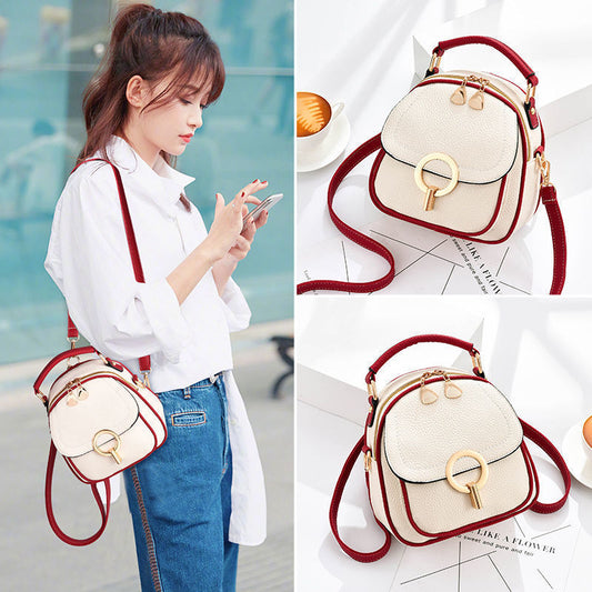 Women's Korean Style Fashionable Large Capacity Portable Crossbody Bags