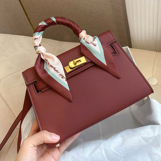 High-grade Genuine Leather Kelly Second Generation Crossbody Bags