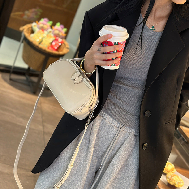 Women's Simple Fashion High-grade Genuine Leather Handbags
