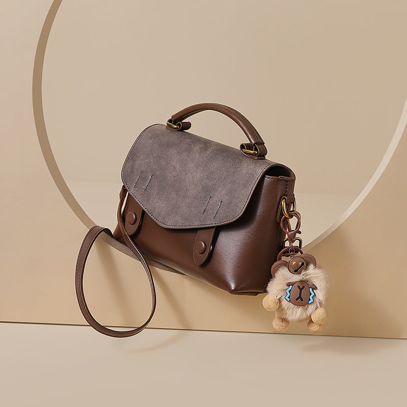 Women's Summer Genuine Leather Light Luxury Cambridge Crossbody Bags