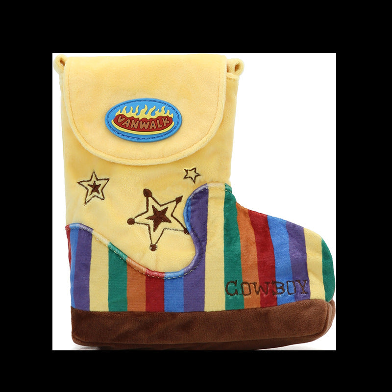 Christmas Retro Boots Toy Female Gift Crossbody Bags