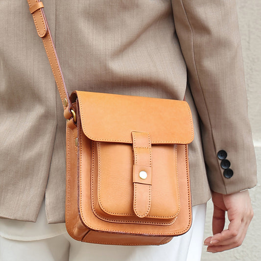 Women's Durable Leather Retro Large Capacity Crossbody Bags