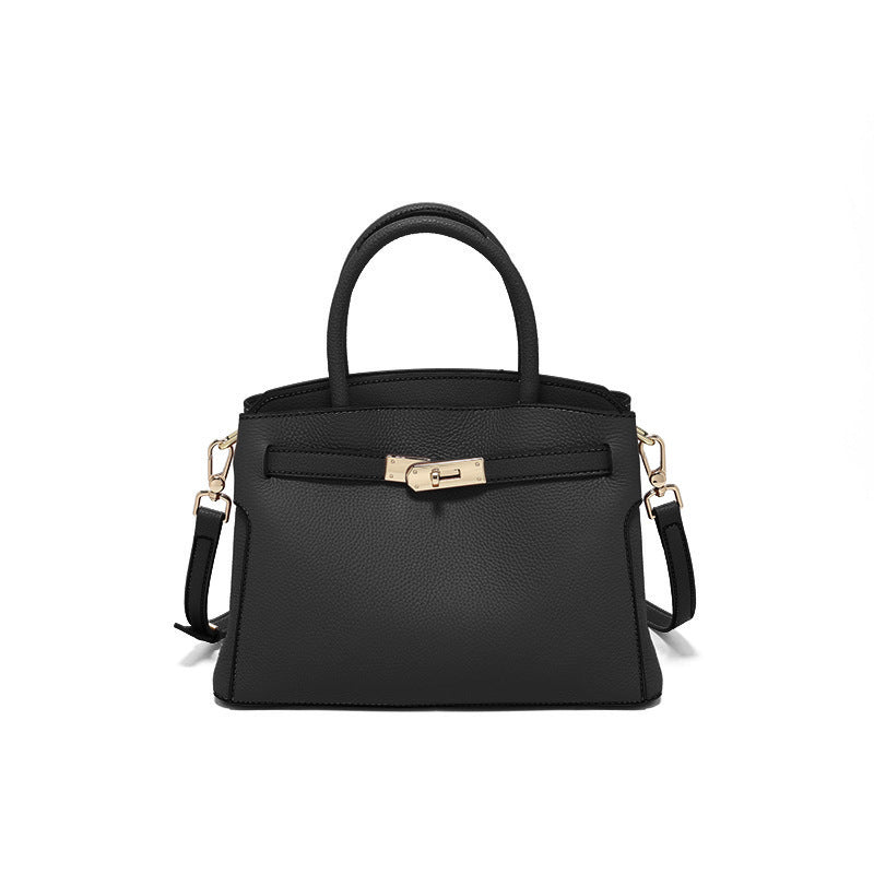 Women's Layer Cowhide High-grade Genuine Leather Kelly Large Crossbody Bags