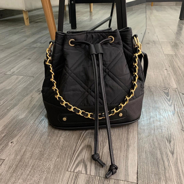 Women's Capacity Space Cotton Korean Style Fashion Chain Bags