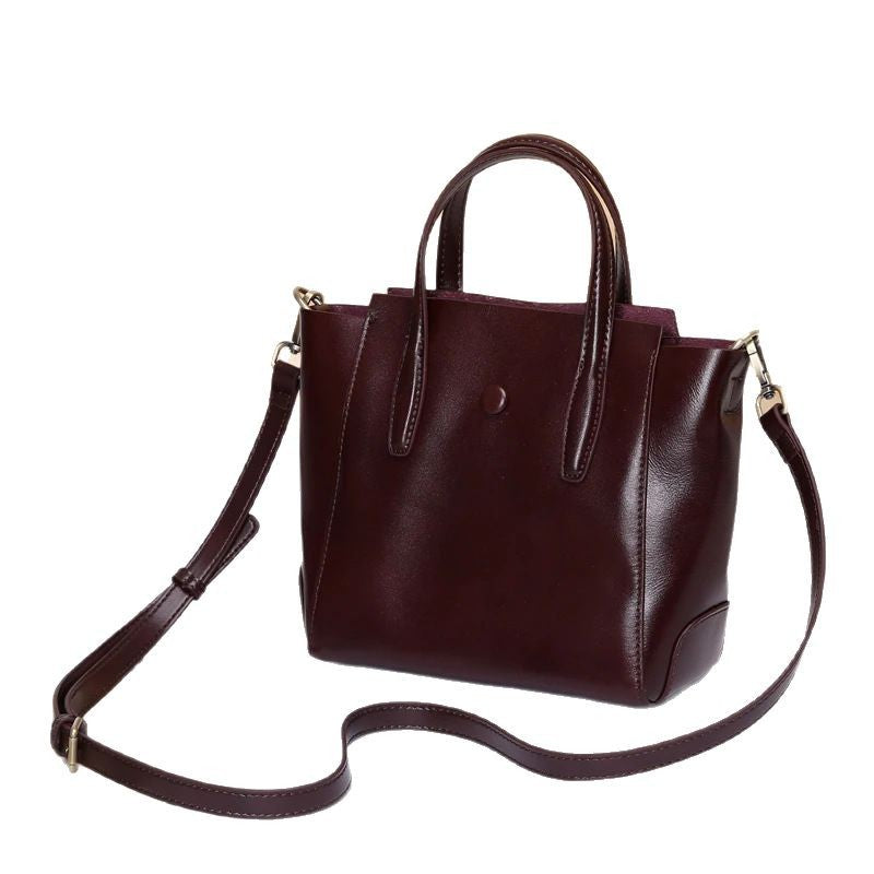 Genuine Leather Portable Large Capacity Versatile Bags