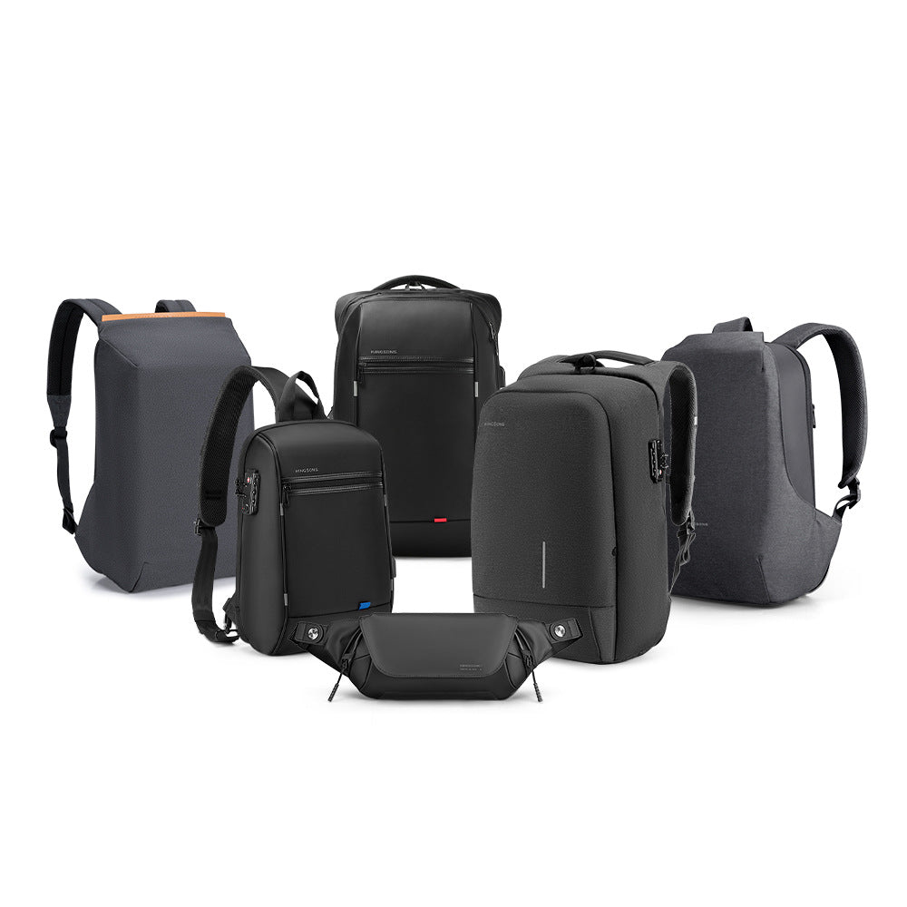 Men's Elegant Versatile Source Business Proofing Backpacks