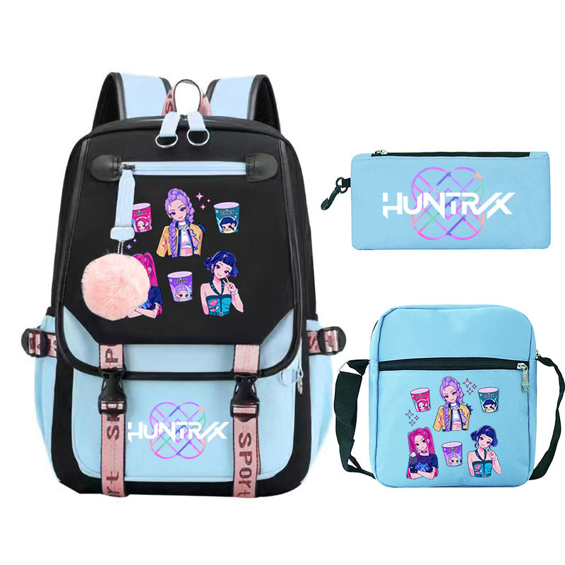 Elegant Children's Merchandise Printed Fashion Pencil Backpacks