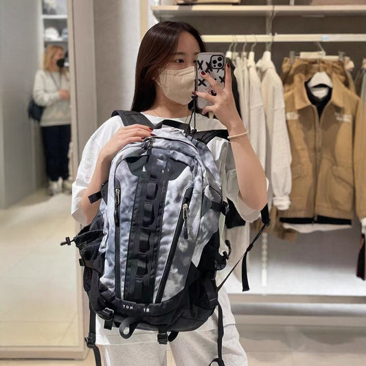 Male Female Couple Junior High College Backpacks