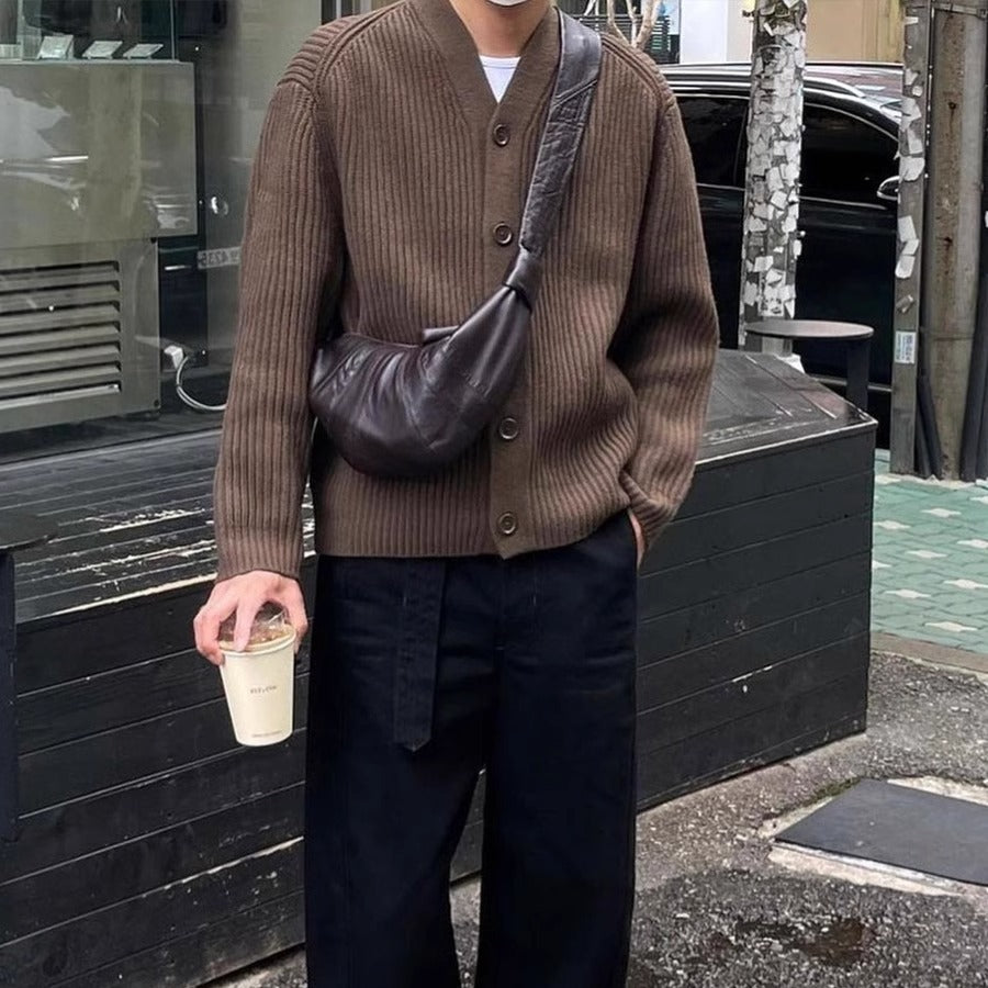 Correct Version Of Sheepskin Upgrade Leather Croissant Can Crossbody Bags