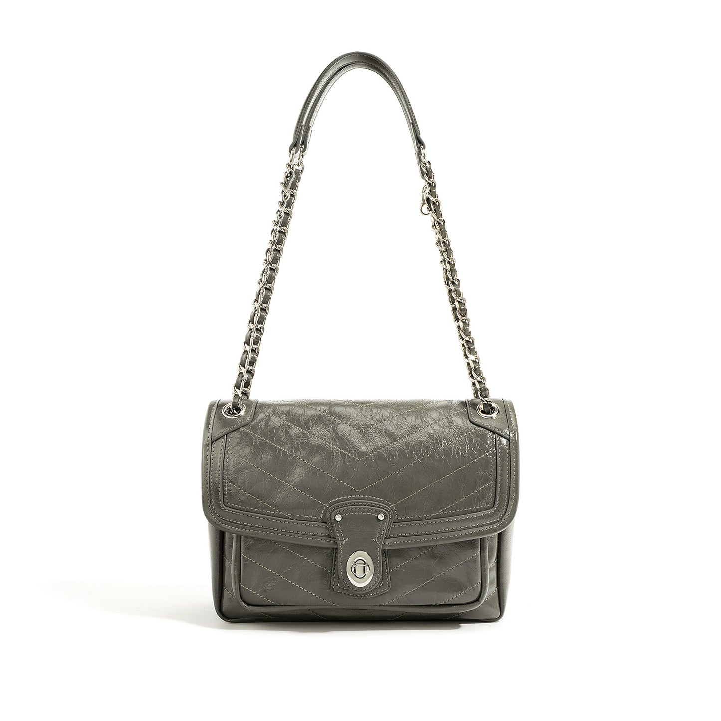 Women's High-grade Large Capacity Diamond Pattern Chain Shoulder Bags