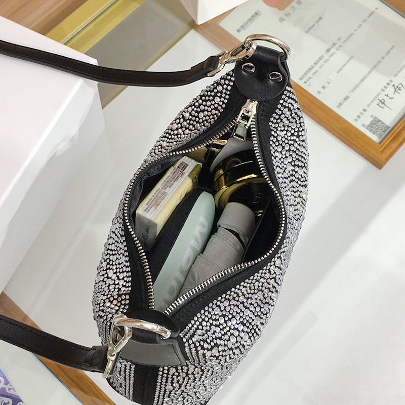 Women's Entry Lux Rhinestone High Sense Bags