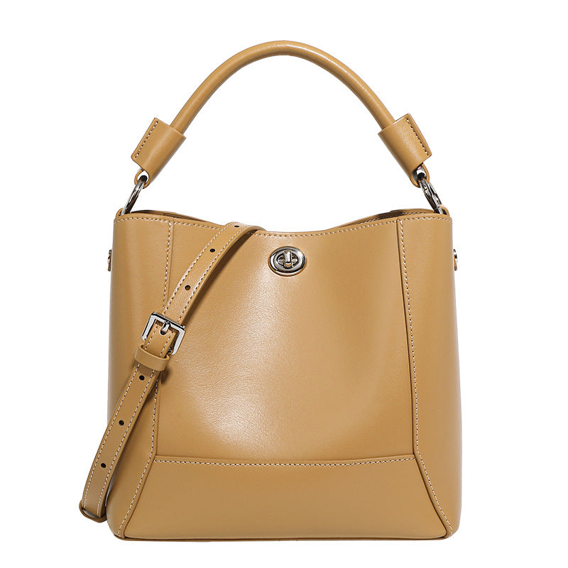 Women's Portable Leather Mother Soft Large Capacity Crossbody Bags