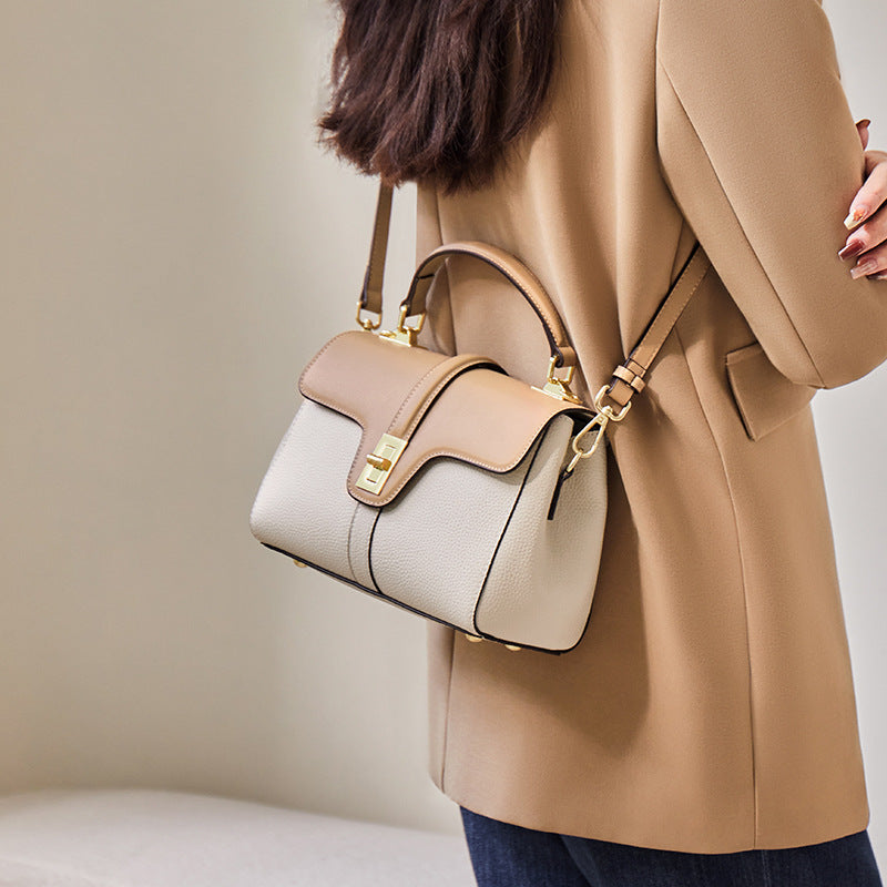 Women's Female Lady Mom Gift Genuine Leather Handbags