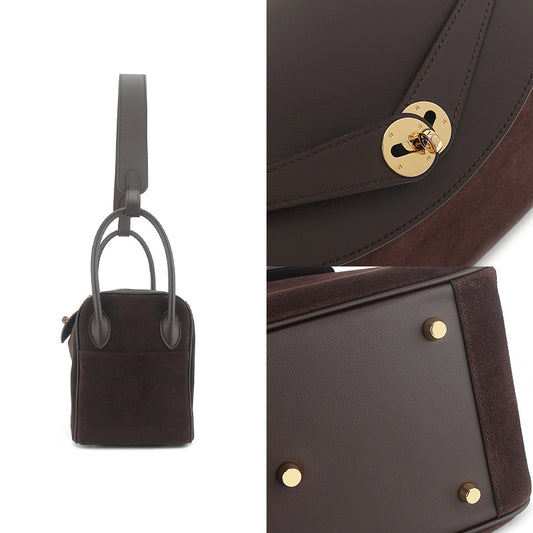 Women's Lindy Doctor Suede Fashionable Hand Holding Shoulder Bags