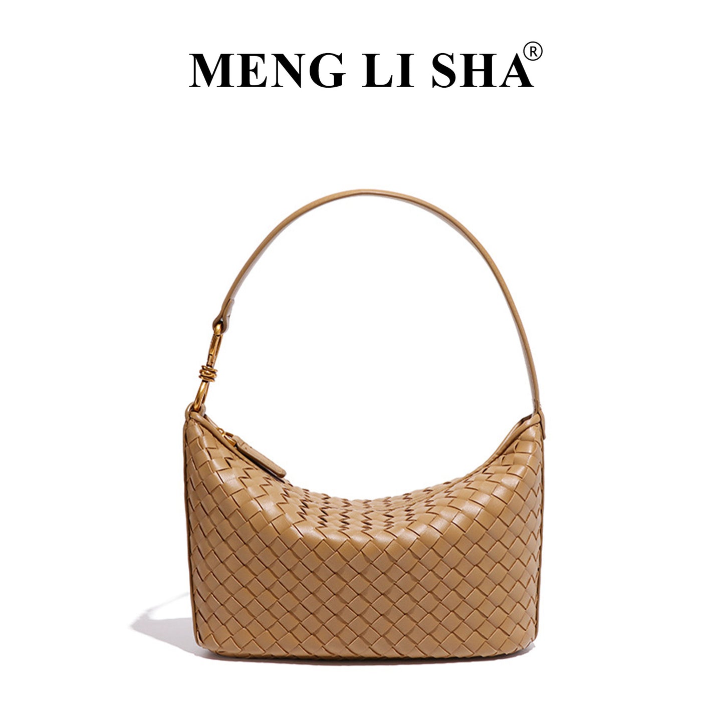 Women's Niche High-grade Hand-woven Lunch Box Fashion Shoulder Bags