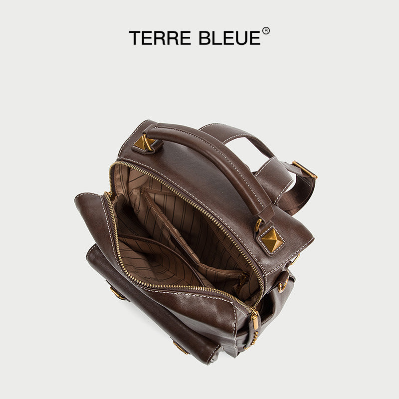 Women's British Style College Korean Simple Fashion Backpacks