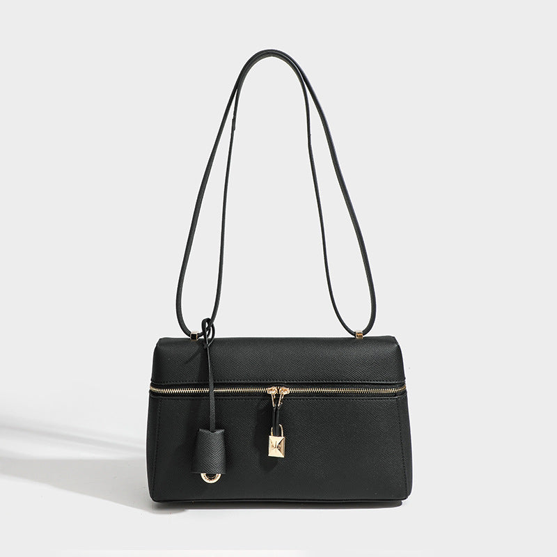 Summer Underarm Genuine Leather Lunch Box Original Shoulder Bags