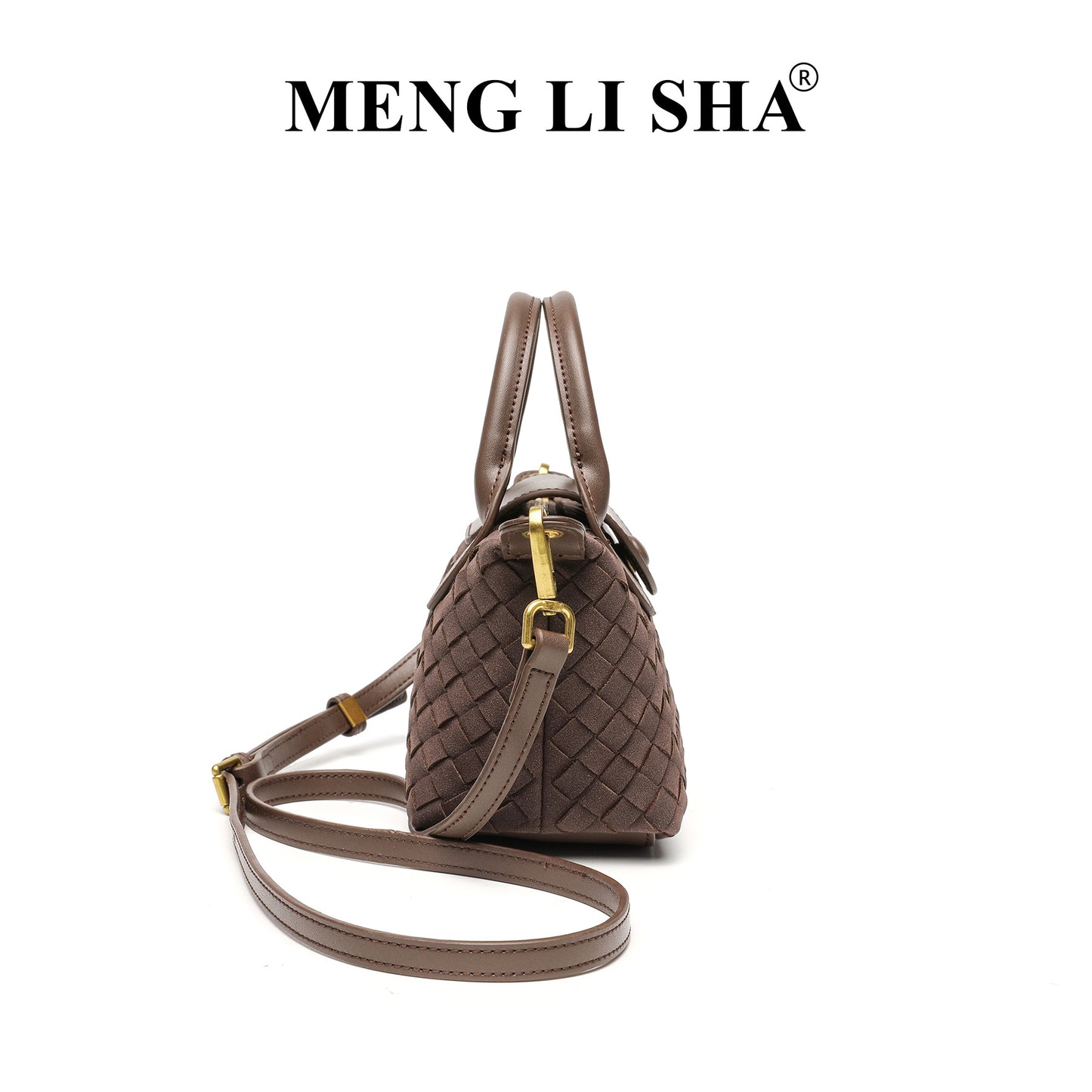 Comfortable Women's Suede Hand-woven Fashion Dumpling Handbags
