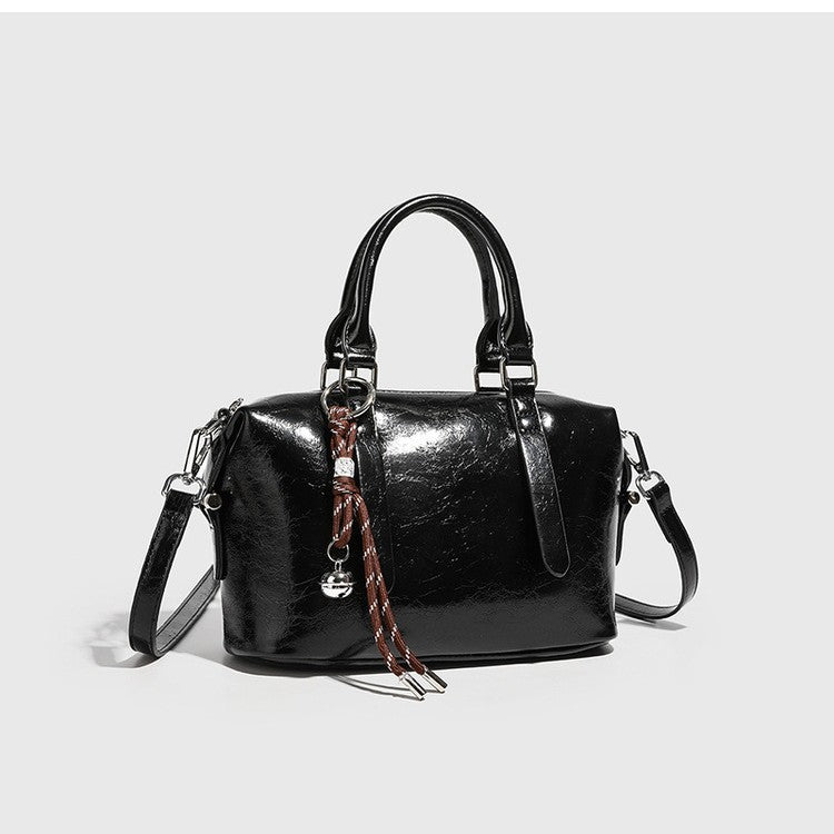 Versatile Boston Retro Minority High-grade Pillow Shoulder Bags