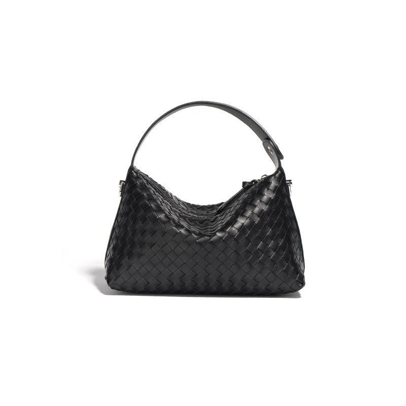 Women's Niche Cowhide Rhombus High-grade Fashion Authentic Bags