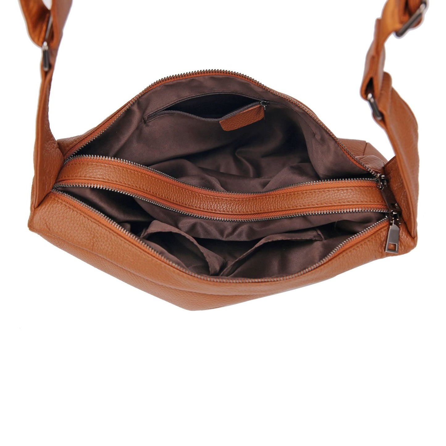 Women's Korean Top Layer Cowhide Soft Leather Crossbody Bags