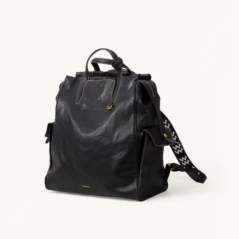 Graceful Tracking Under The Retro Computer Backpacks