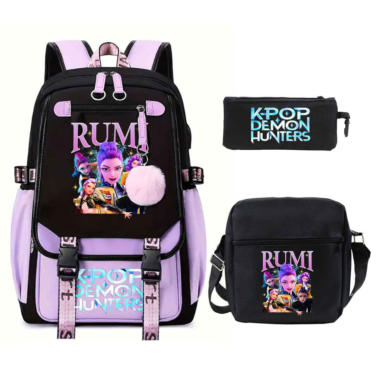 Comfortable Slouchy Anime Merchandise Printed Fashion Bags