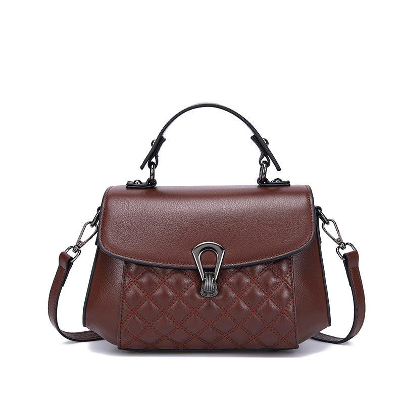 Women's Leather Niche First Layer Cowhide Affordable Crossbody Bags