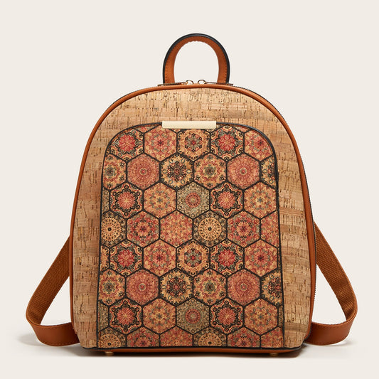 Women's Printed Bark Fashion Personalized Large Capacity Backpacks